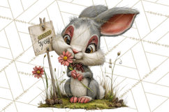 Rustic Woodland Animals Mini World Clipart PNG, Forest Product Image 5