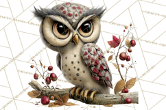 Rustic Woodland Animals Mini World Clipart PNG, Forest Product Image 2