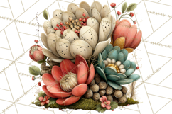 Rustic Woodland Animals Mini World Clipart PNG, Forest Product Image 3