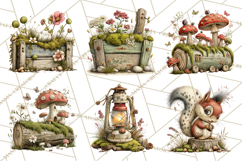 Spring Animals Clipart PNG, Cute Baby Animals, Pastel Spring Product Image 2