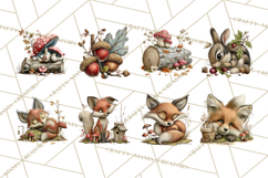Spring Animals Clipart PNG, Cute Baby Animals, Pastel Spring Product Image 4
