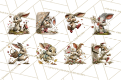 Spring Animals Clipart PNG, Cute Baby Animals, Pastel Spring Product Image 5