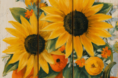 Rustic Farmhouse Garden Flag Sublimation Design Product Image 3