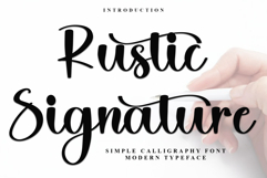 Rustic Signature Product Image 1