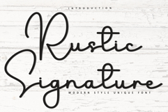 Rustic Signature Product Image 1