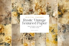 Rustic Vintage Textured Paper Bundle Product Image 2