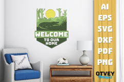 Rustic Welcome to Our Home Multi Layered Welcome Sign Product Image 1