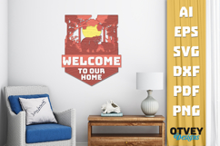 Rustic Welcome to Our Home Multi Layered Welcome Sign Product Image 3