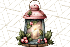 Rustic Winter Decor Clipart, Printable Cozy PNG, Folk Art Product Image 3