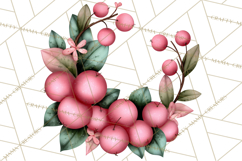 Rustic Winter Decor Clipart, Printable Cozy PNG, Folk Art Product Image 3