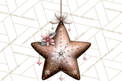 Rustic Winter Decor Clipart, Printable Cozy PNG, Folk Art Product Image 4