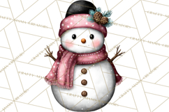 Rustic Winter Decor Clipart, Printable Cozy PNG, Folk Art Product Image 3