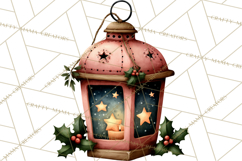 Rustic Winter Decor Clipart, Printable Cozy PNG, Folk Art Product Image 5