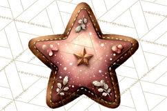 Rustic Winter Decor Clipart, Printable Cozy PNG, Folk Art Product Image 2