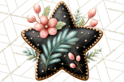 Rustic Winter Decor Clipart, Printable Cozy PNG, Folk Art Product Image 4