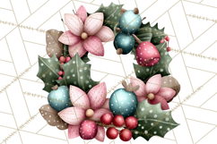 Rustic Winter Decor Clipart, Printable Cozy PNG, Folk Art Product Image 4