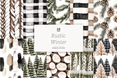 GlamArtZhanna, Winter digital paper, Winter background, winter pattern, Christmas pattern, Christmas paper, Christmas background, Rustic Winter paper, Rustic Christmas set, Winter Cabin paper, Pines digital paper, Wooden paper, Wooden pattern, Wooden back