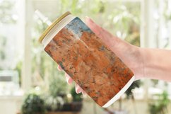 Rusty Distressed Texture Glass Can Wraps Product Image 2