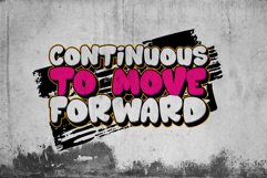 Rusted Vibe | 3D Layered Graffiti Webfont for Urban Street Product Image 2