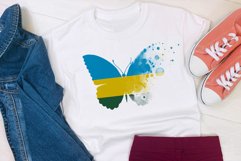 National Sublimation Art- Backgrounds Bundle. Rwanda Product Image 2