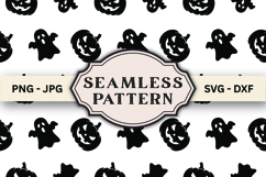 Halloween Seamless Pattern svg design Product Image 1