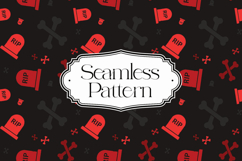 Halloween Seamless Pattern, Digital Paper Product Image 1
