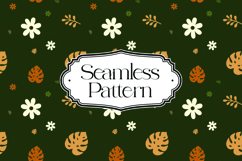 Floral Seamless Pattern, Digital Paper Product Image 1