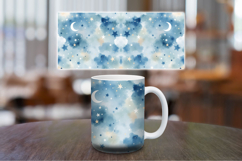 Mug Wrap Sublimation - moon and stars Product Image 1