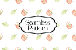 Fall Autumn Seamless Pattern, Digital Paper Product Image 1