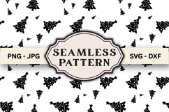 Christmas Seamless Pattern svg design Product Image 1
