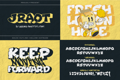 Graffiti Font Bundle Vol. 1 | Urban Vibes 3D Layered Street Product Image 19