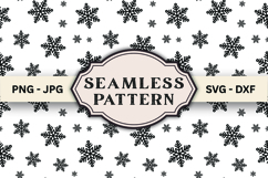Christmas Seamless Pattern svg design Product Image 1