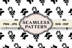 Christmas Seamless Pattern svg design Product Image 1