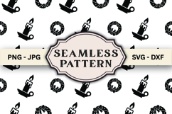 Christmas Seamless Pattern svg design Product Image 1