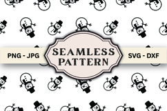 Christmas Seamless Pattern svg design Product Image 1