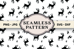 Christmas Seamless Pattern svg design Product Image 1
