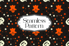 Halloween Seamless Pattern, Digital Paper Product Image 1