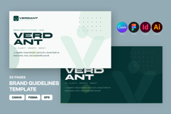 Verdant - Brand Guidelines Figma Canva Template Product Image 2
