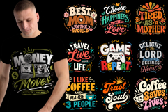 72 T-Shirt Poster Design Vector SVG Product Image 4