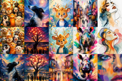 64 Fashionable Vibrant Tshirt Design Product Image 4