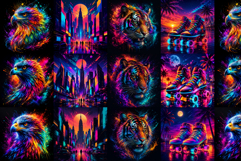 42 Fashionable Vibrant Tshirt Design Product Image 4