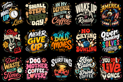72 T-Shirt Poster Design Vector SVG Product Image 5