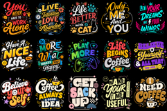 72 T-Shirt Poster Design Vector SVG Product Image 5