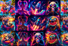 42 Fashionable Vibrant Tshirt Design Product Image 5