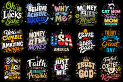 72 T-Shirt Poster Design Vector SVG Product Image 6