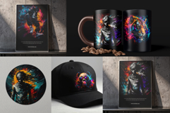 42 Fashionable Vibrant Tshirt Design Product Image 6