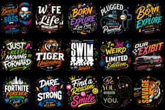 72 T-Shirt Poster Design Vector SVG Product Image 6