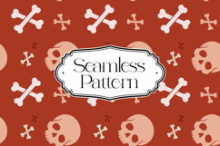 Halloween Seamless Pattern, Digital Paper Product Image 1