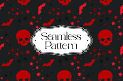 Halloween Seamless Pattern, Digital Paper Product Image 1