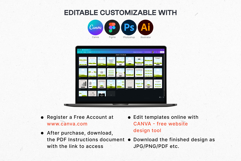 Instagram Post Template Social Media Design V3 Product Image 9